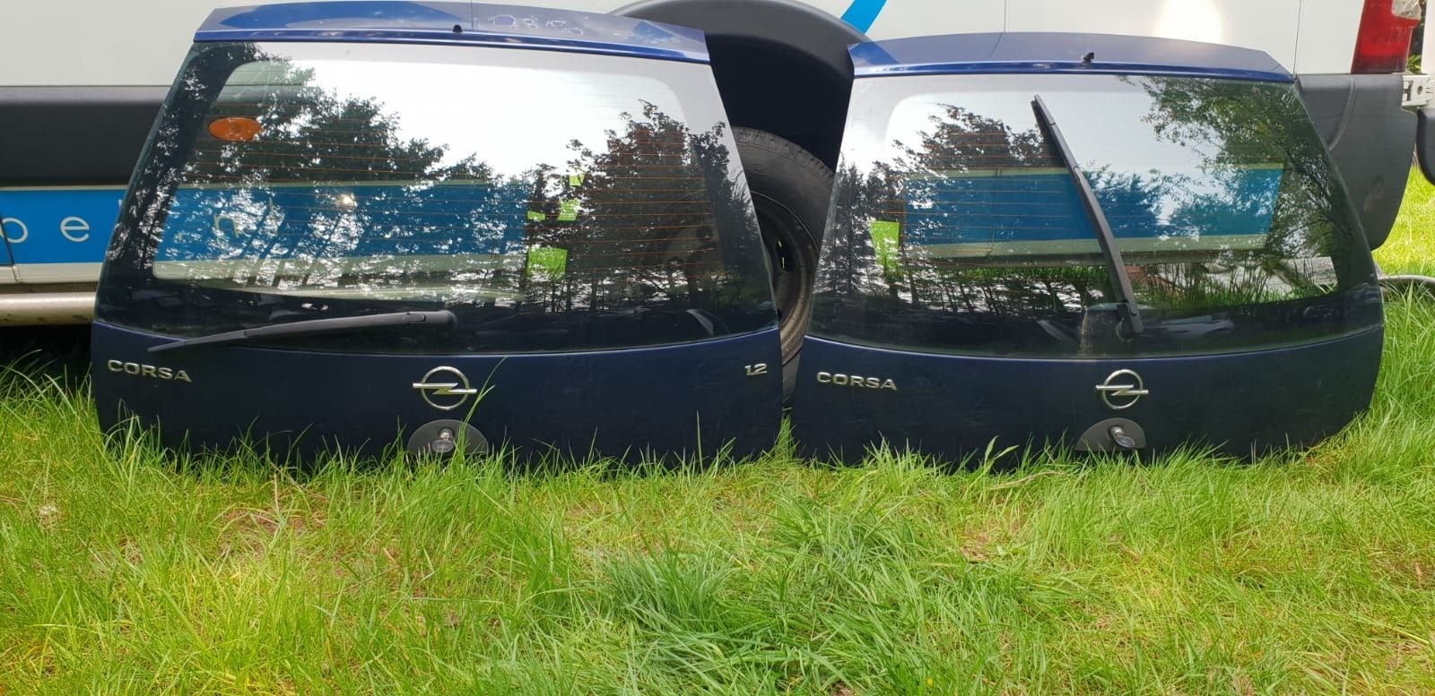 OPEL CORSA C ACHTERKLEP  code z21b, Auto-onderdelen, Gebruikt, -, Ophalen of Verzenden, Achter