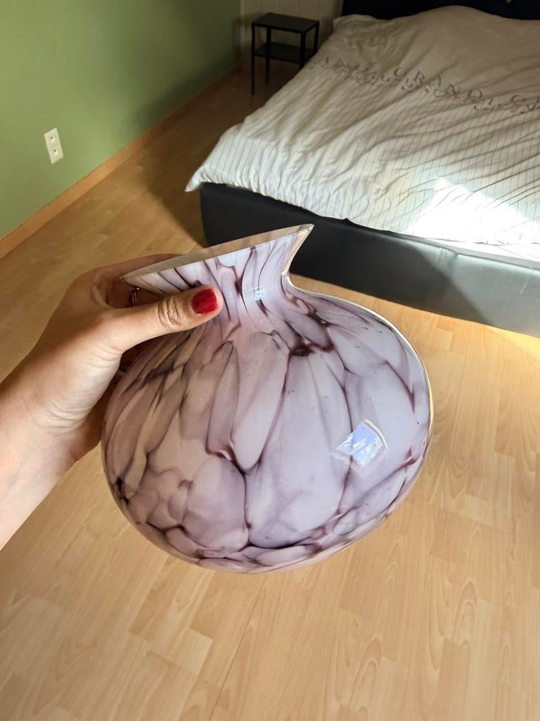 Vaas roze, Antiek en Kunst, Ophalen