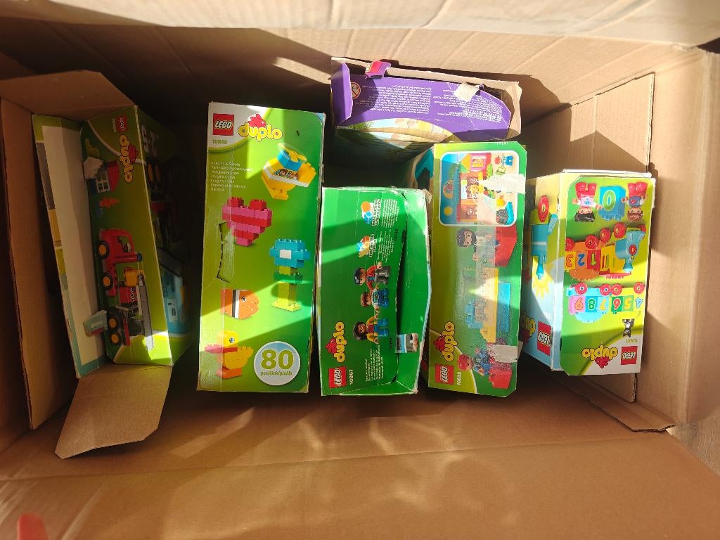 lot lego duplo - sets en bulk, Enlèvement, Utilisé, Complet, Duplo