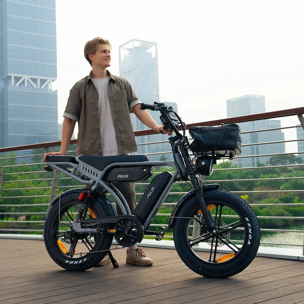 FATBIKE PIXAR DUBBELE BATTERIJ 170km BEREIK NIEUW, Fietsen en Brommers, Ophalen, Nieuw, Deels opvouwbaar, Versnellingen