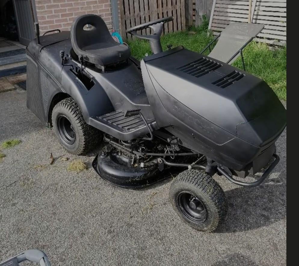 Tracteur tondeuse, Ophalen, Gebruikt, Benzine-grasmaaier
