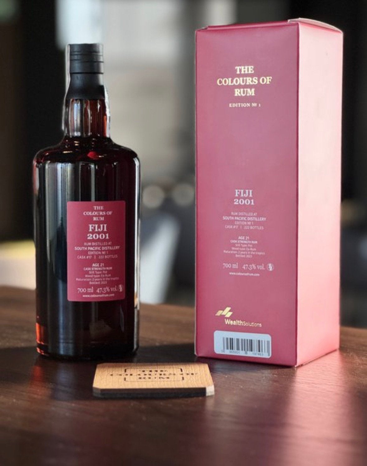 South Pacific 2001 Fiji Rum - The Colours of Rum Edition 1, Ophalen of Verzenden, Zo goed als nieuw, Vol