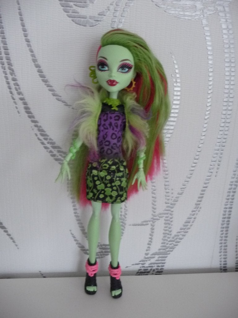 Monster High Venus Mc Flytrap between classes 2012, Enlèvement, Utilisé, Poupée