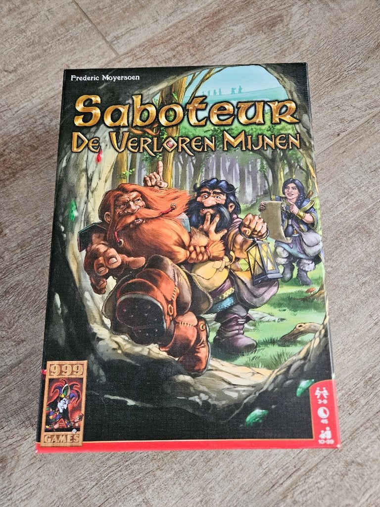 Bordspel Saboteur De Verloren Mijnen, Ophalen, Zo goed als nieuw, 999 games