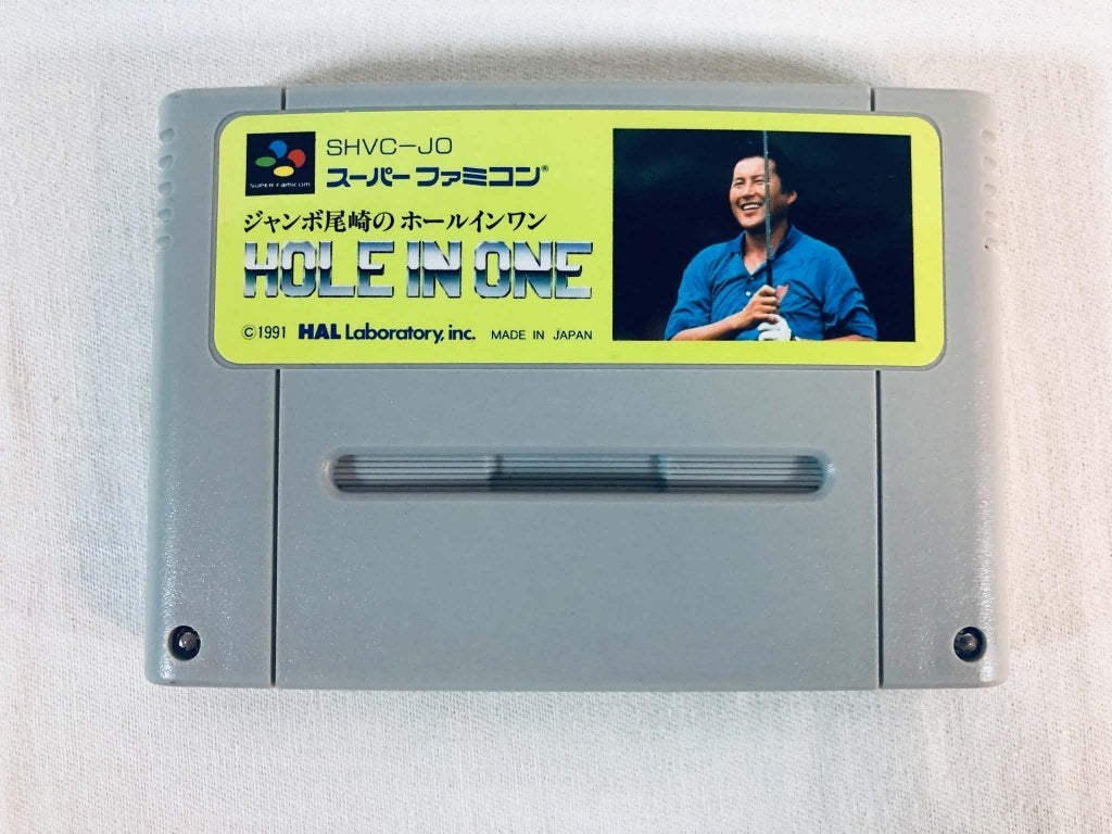 Jumbo Ozaki no Hole in One SFC JAP Loose Game Goede conditie, Gebruikt, Verzenden, 1 speler, Vanaf 3 jaar