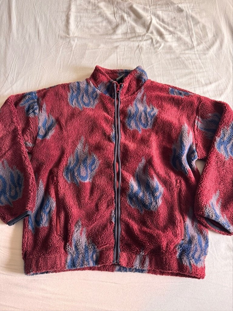HUF fleece/jas/fleecejas, Maat 52/54 (L), Ophalen of Verzenden, Zo goed als nieuw, HUF