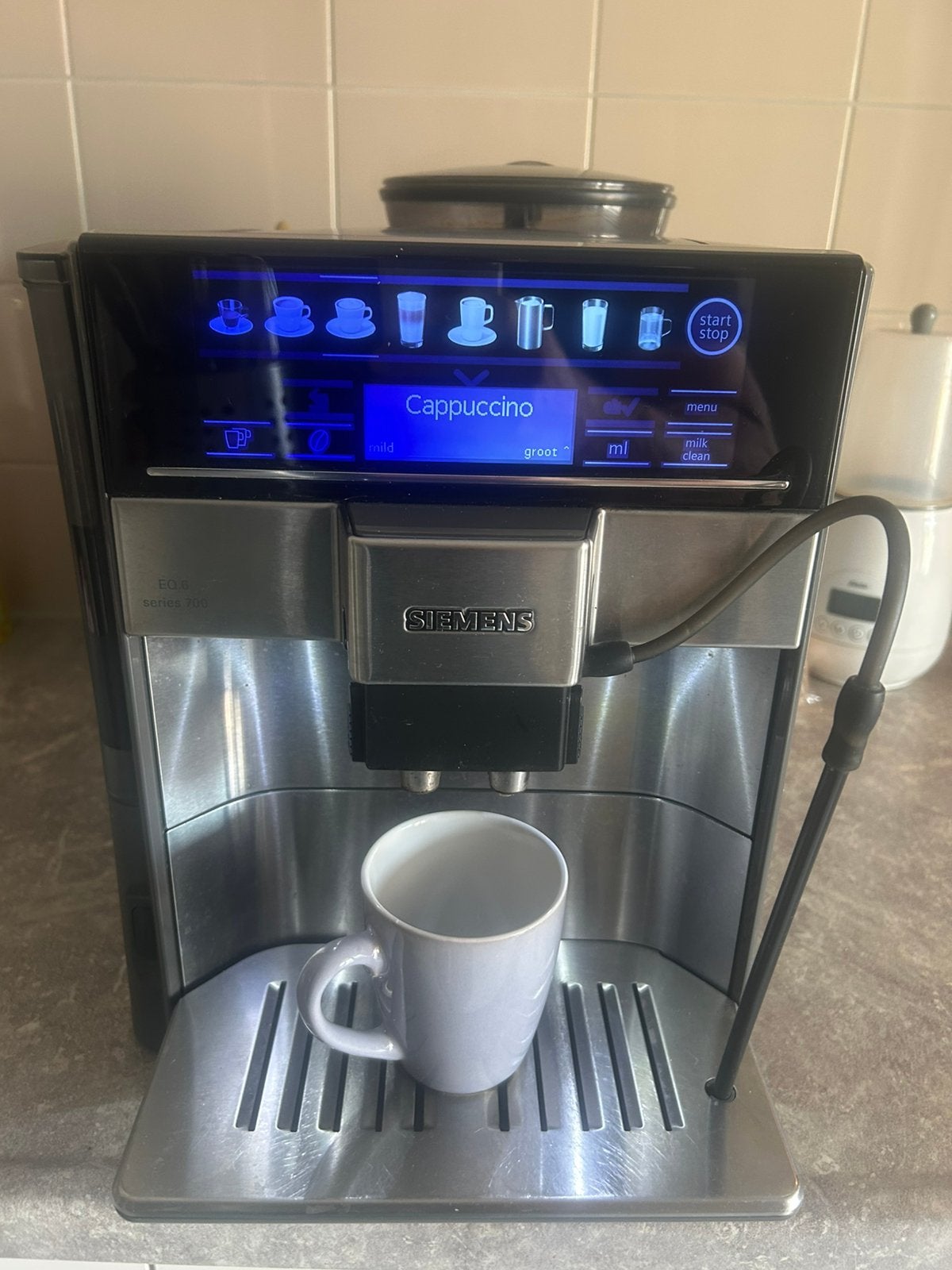 Siemens eq6 700 serie, Ophalen of Verzenden, Zo goed als nieuw