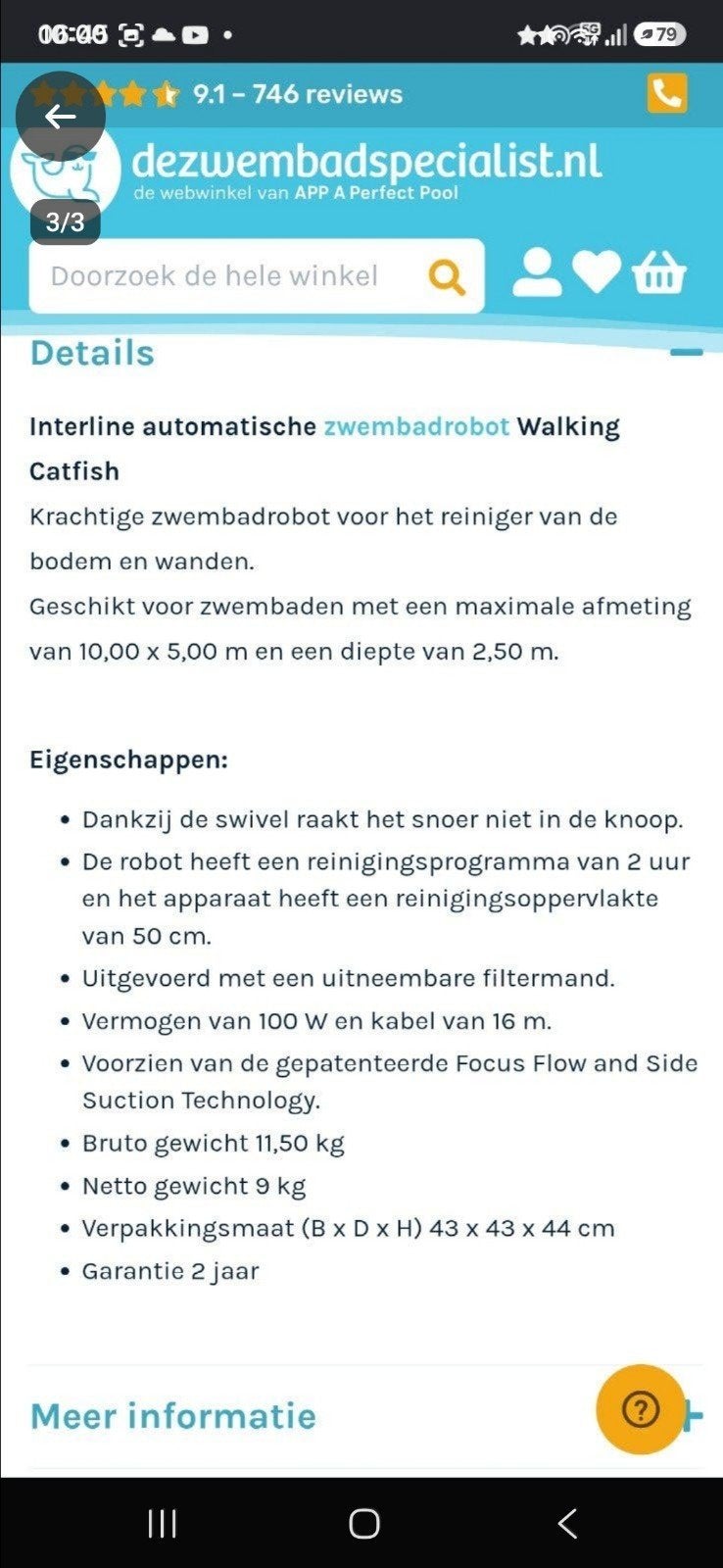 Zwembad robot, Tuin en Terras, Ophalen