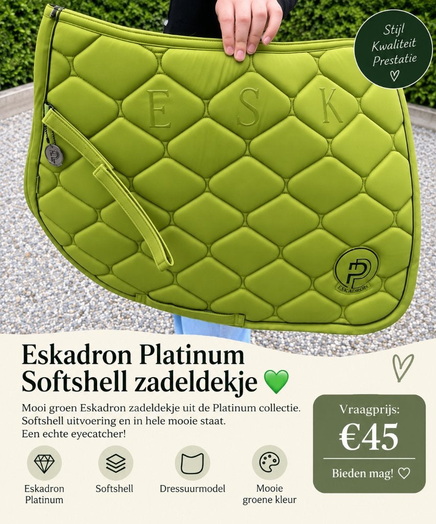 Eskadron dekje, Dieren en Toebehoren, Ophalen of Verzenden, Zo goed als nieuw, Eskadron