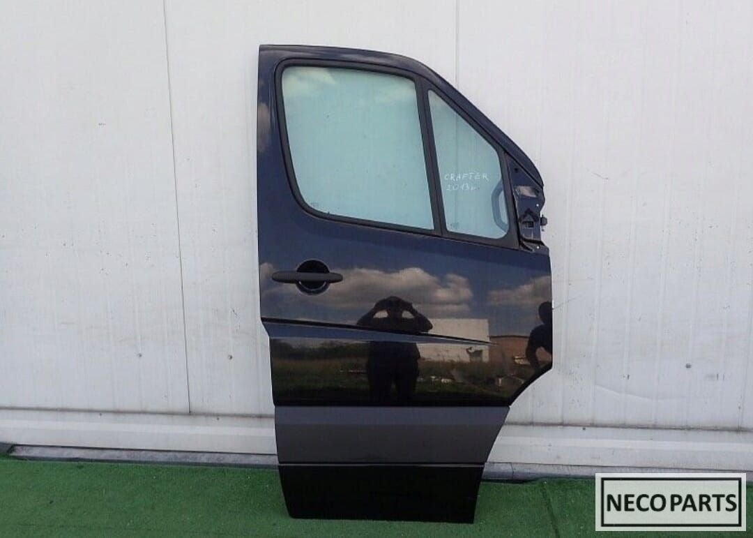 VW CRAFTER II PORTİER DEUREN DEUR POTİER L-R ZWART WIT ROOD, Auto-onderdelen, Carrosserie, Achterklep, Volkswagen, Achter, Gebruikt