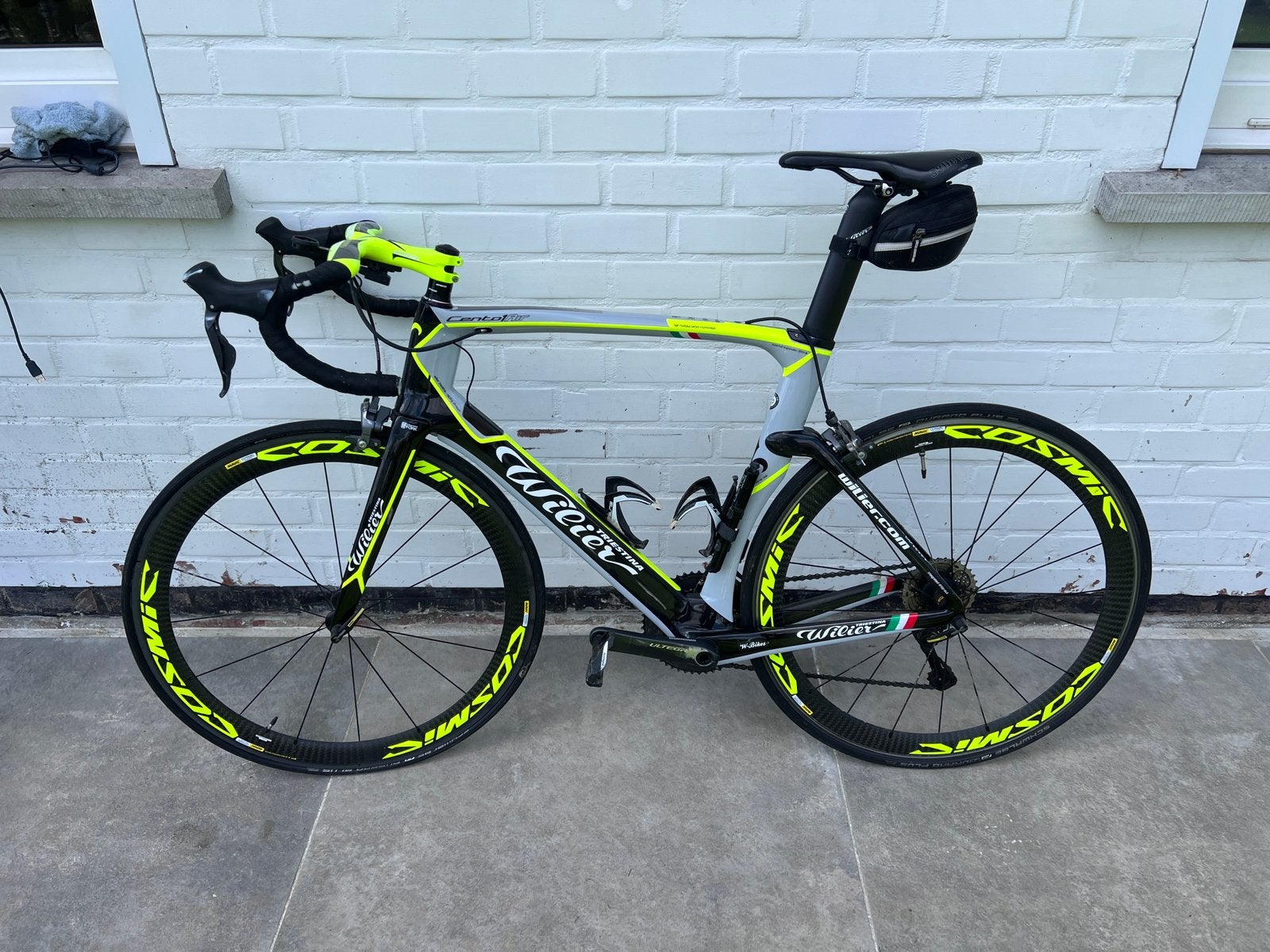 Wilier Triestina Cento1AIR in topstaat!, Fietsen en Brommers, Fietsen | Racefietsen, Zo goed als nieuw, Carbon, Ophalen