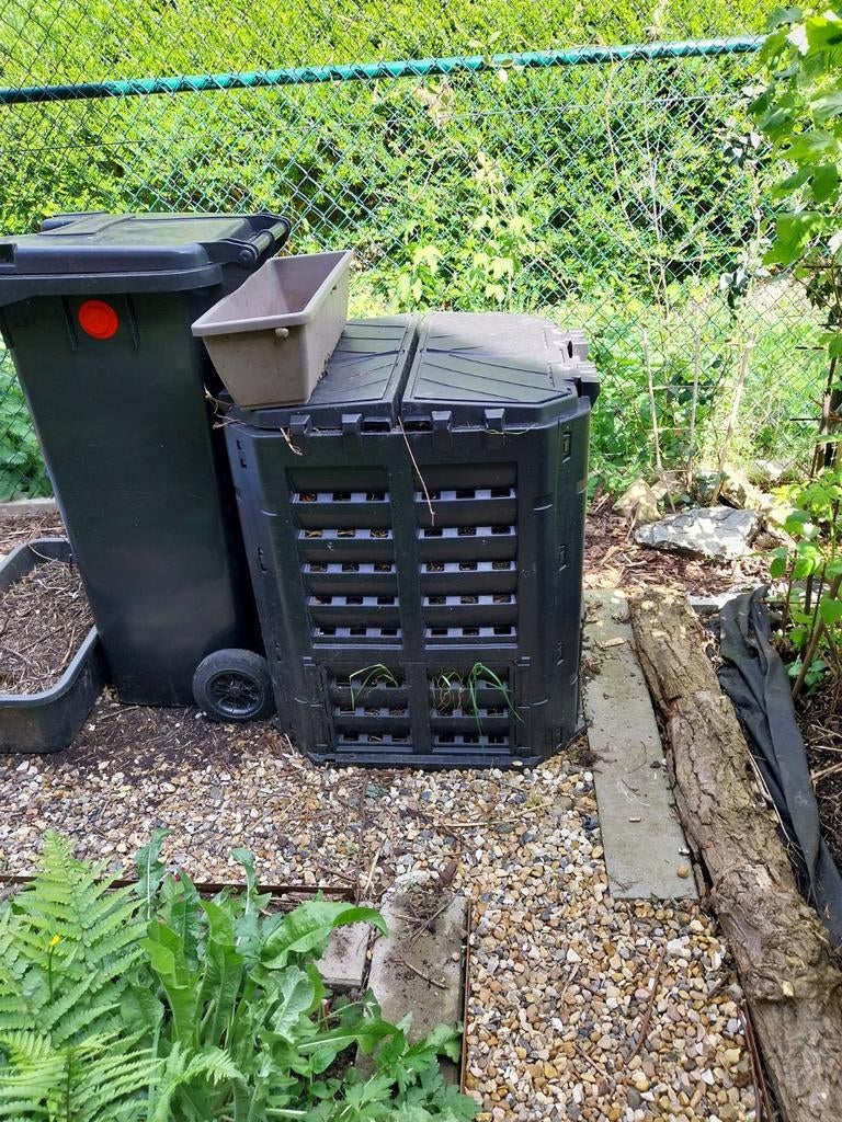 Compostbak, Ophalen, Compostbak