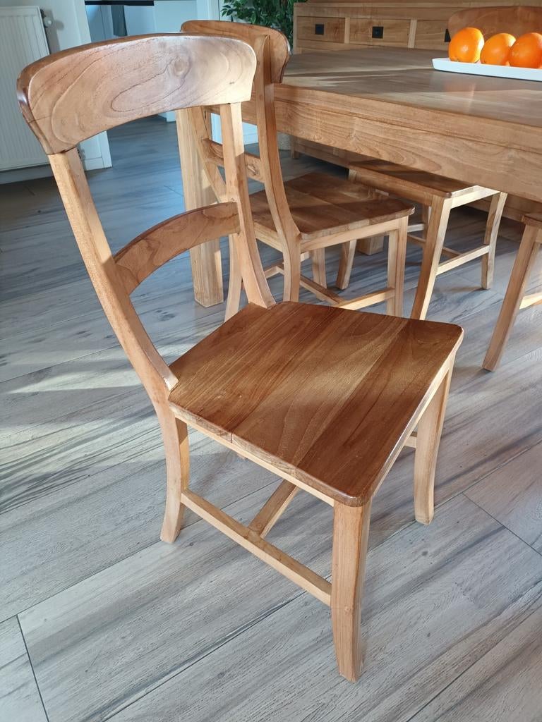 Teak stoelen, Ophalen