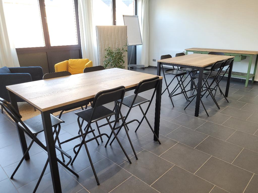 Table haute (Prix pièce) achetée en nov 24 comme neuve !, Maison & Meubles, Enlèvement, Comme neuf