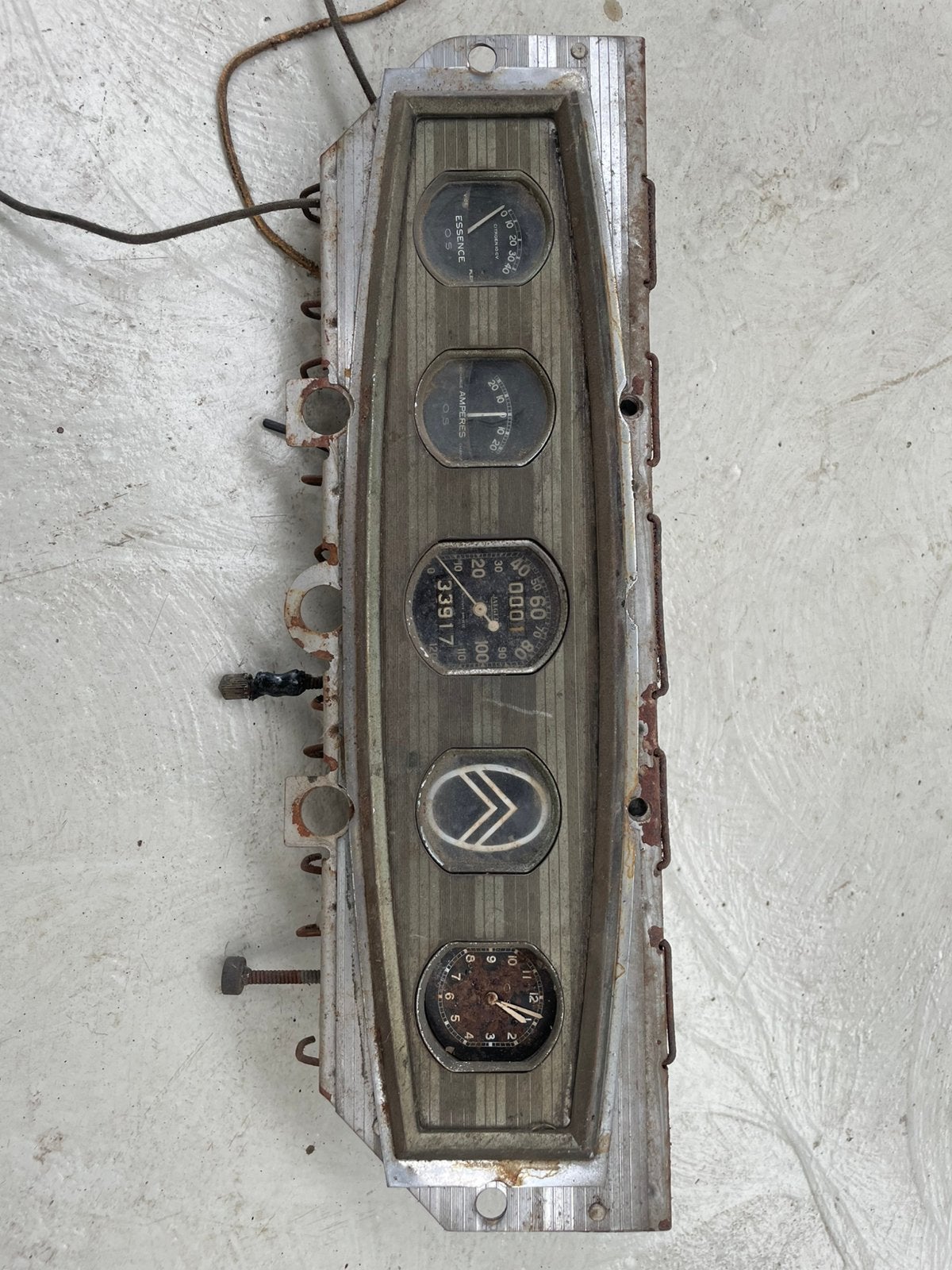 Citroën rosalie dashboard, Ophalen, Citroën