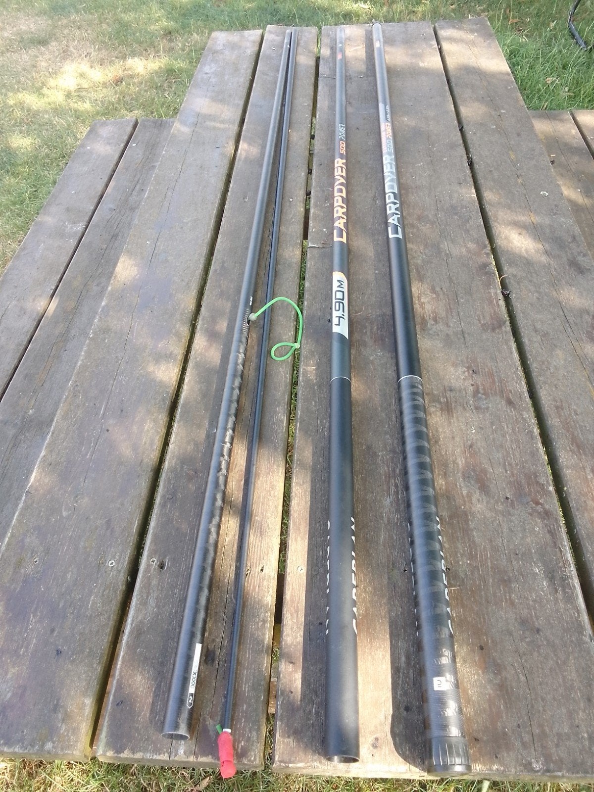 Canne au coup de bordure carpover 500 power de 6,50m, Enlèvement