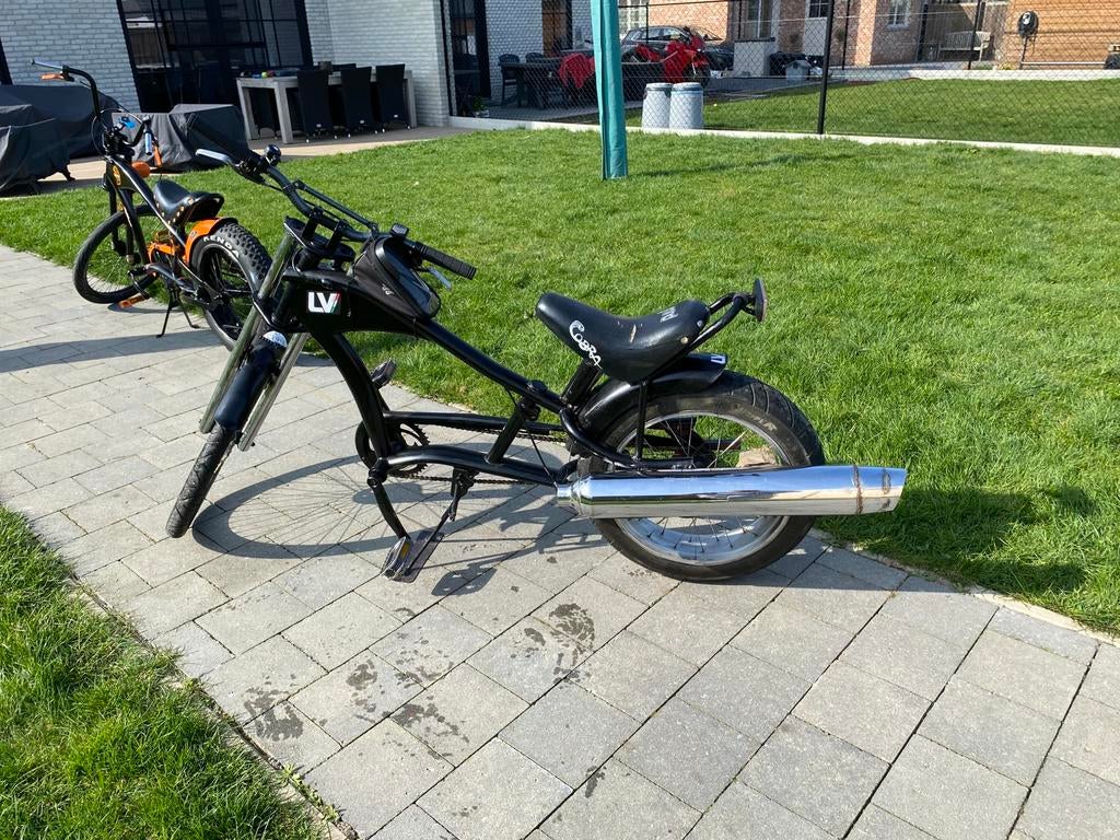 Chopper fiets, Ophalen