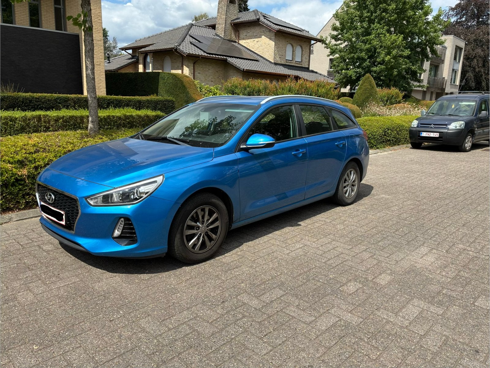 Hyundai i30 break, Voorwielaandrijving, Stof, Blauw, 115 g/km