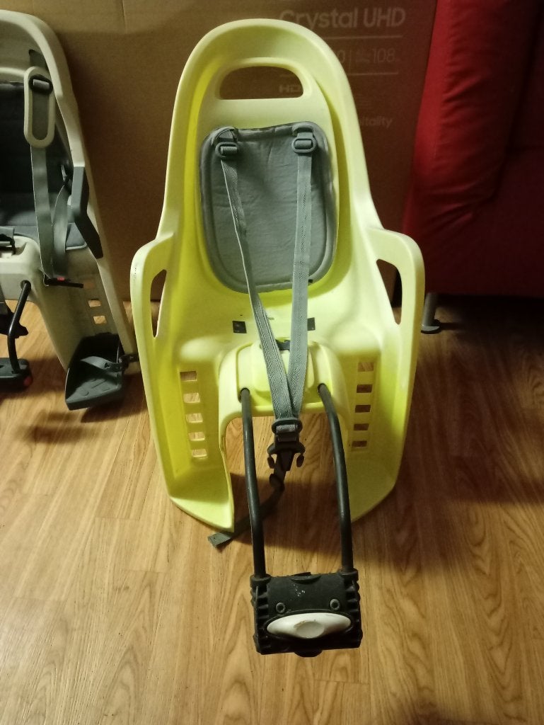 Kinderzitje voor fiets, Ophalen, Gebruikt