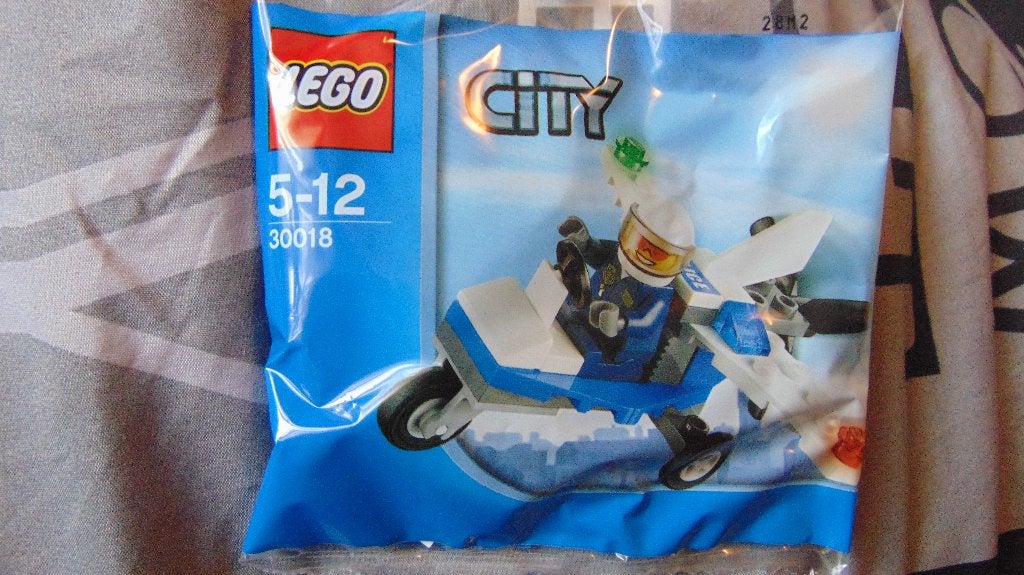Sac en plastique Lego 30018 Police Plane Nouveau, Neuf, City, Enlèvement ou Envoi, Lego