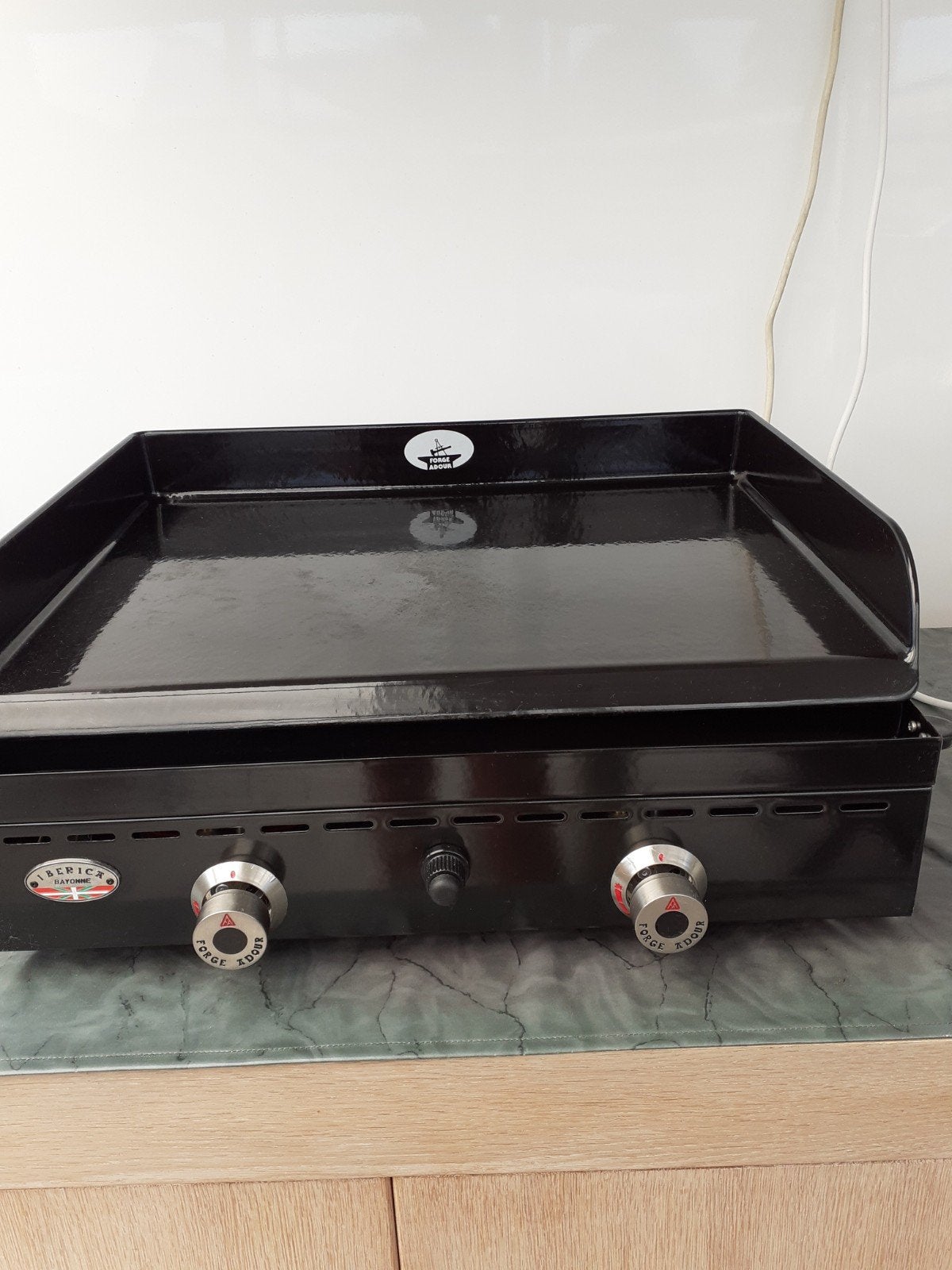 Plancha, gietijzer, 60 op 40 cm. FORGE ADOUR, Tuin en Terras, Ophalen