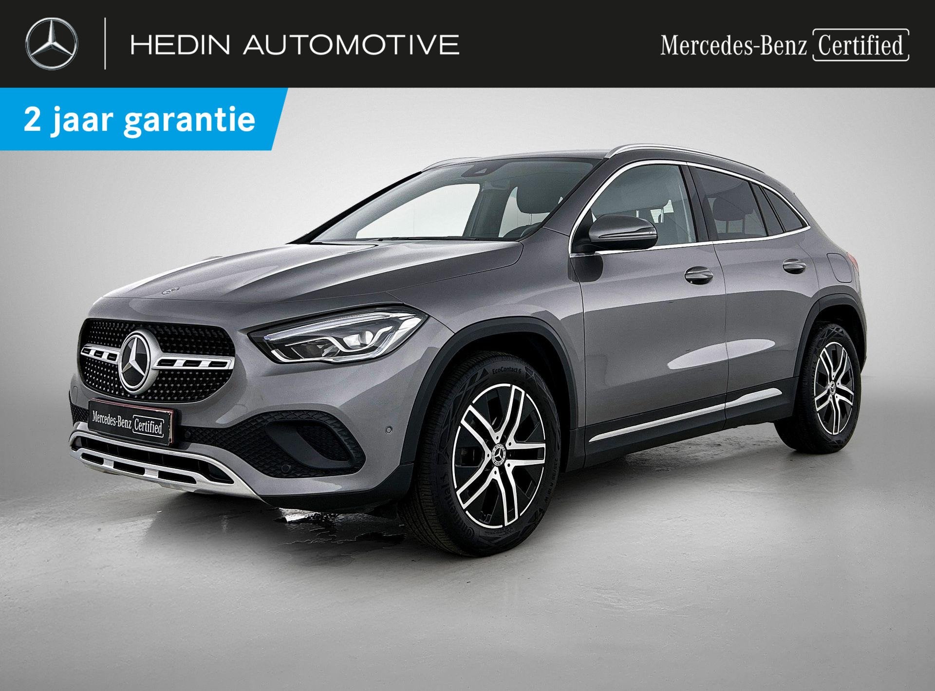 Mercedes-Benz GLA-Klasse 180 D AMG Line | Dodehoekassistent, Argent ou Gris, Entreprise, 116 ch, Entretenue par le concessionnaire