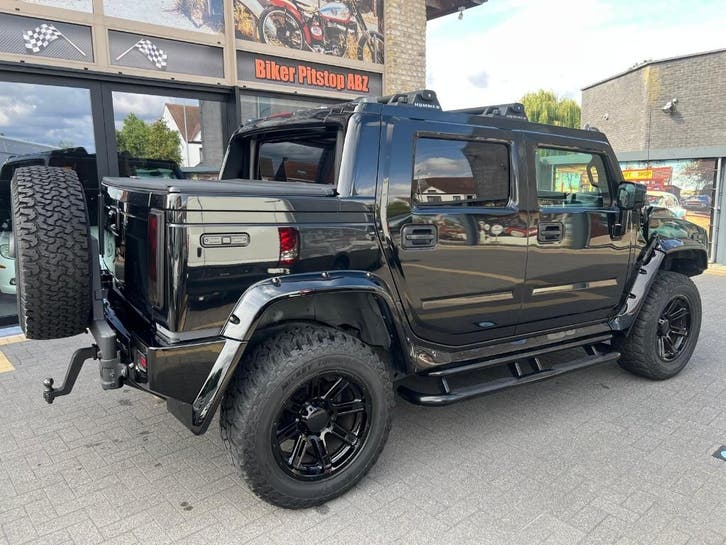 HUMMER H2 SUT 6.2, Auto's, Automaat, Euro 5, Beige, Zwart