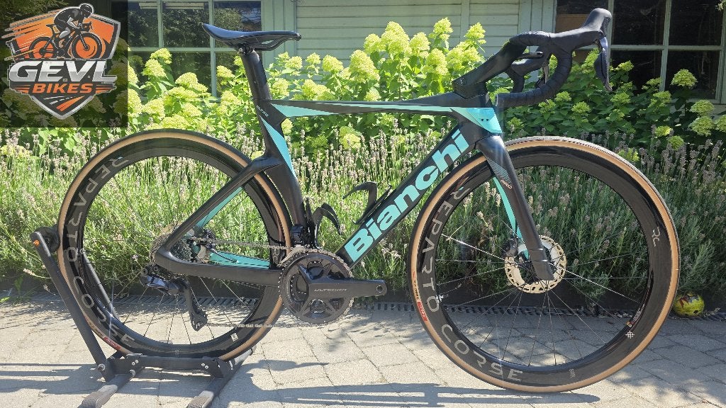 Bianchi Oltre RC Pro Ultegra DI2 12sp. + Carbon Wheels, Ophalen, G, G, G