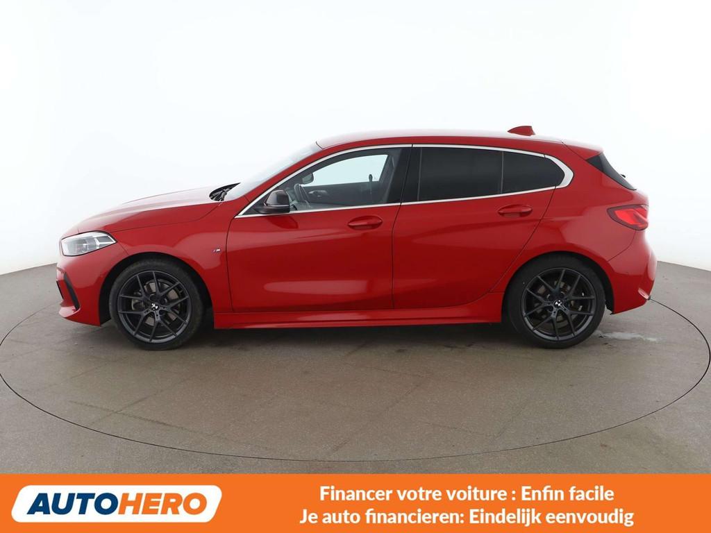 BMW 1 Serie 118 118i M Sport (bj 2021, automaat), Auto's, 1 Reeks, Gebruikt, 136 pk, Leder