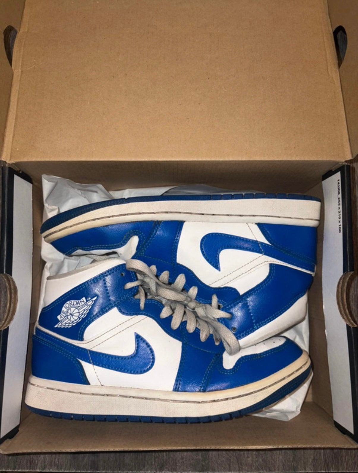 Jordan, Vêtements | Hommes, Enlèvement ou Envoi, Porté, Bleu, Baskets