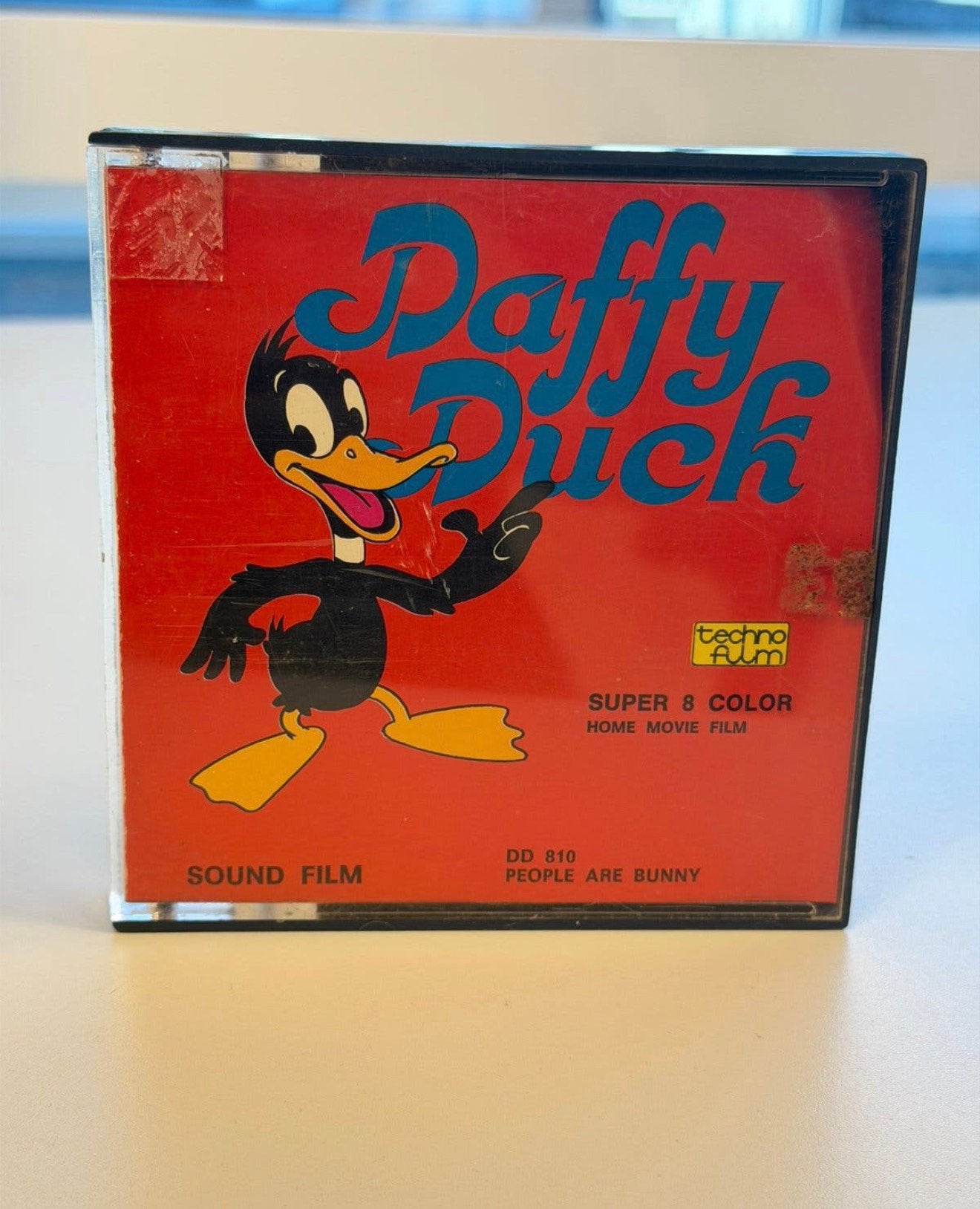 Daffy Duck People Are Bunny Super 8 Sound Film Techno DD810, Ophalen of Verzenden, 8mm film