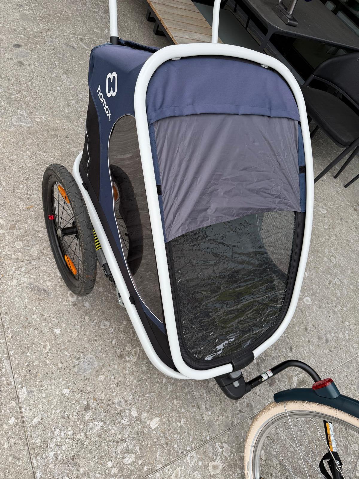 Fietskar, Ophalen, Zo goed als nieuw