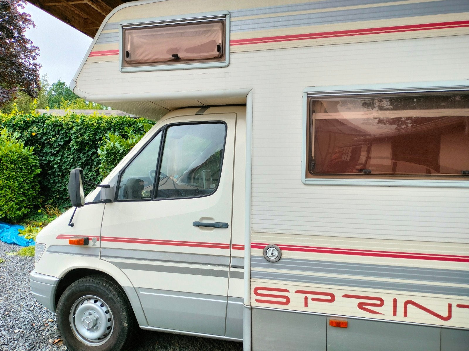 Motorhome Sprinter, met airco en zonnepaneel . In perfecte s, Caravans en Kamperen, Particulier, Mercedes