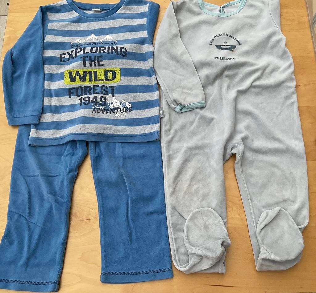 Lot de 2 pyjamas…. 3 ans…. Petit bateau, Absorba, Enlèvement, Utilisé