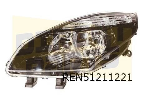 Renault Scenic / Grand Scenic (4/09-1/12) koplamp Links zwar, Auto-onderdelen, -, -, Nieuw, -
