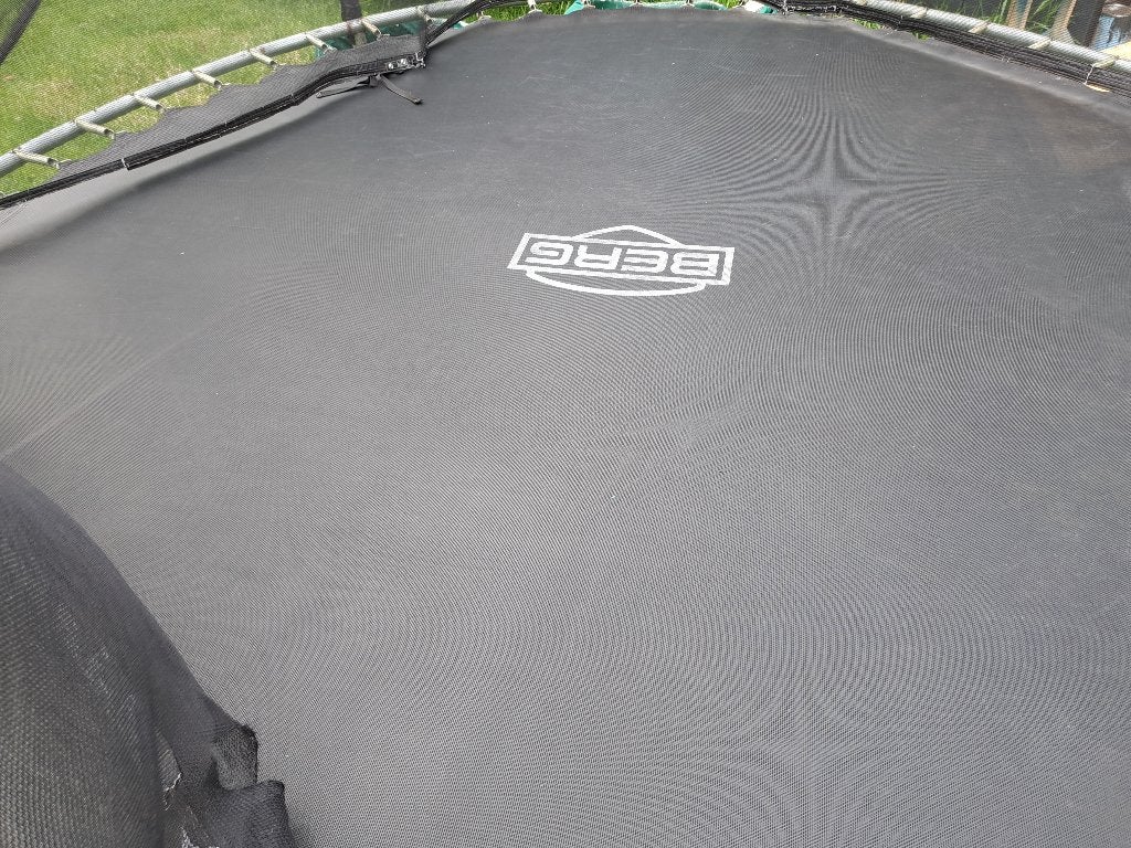 Trampoline Berg, Kinderen en Baby's, Speelgoed | Buiten | Trampolines, Ophalen, Gebruikt
