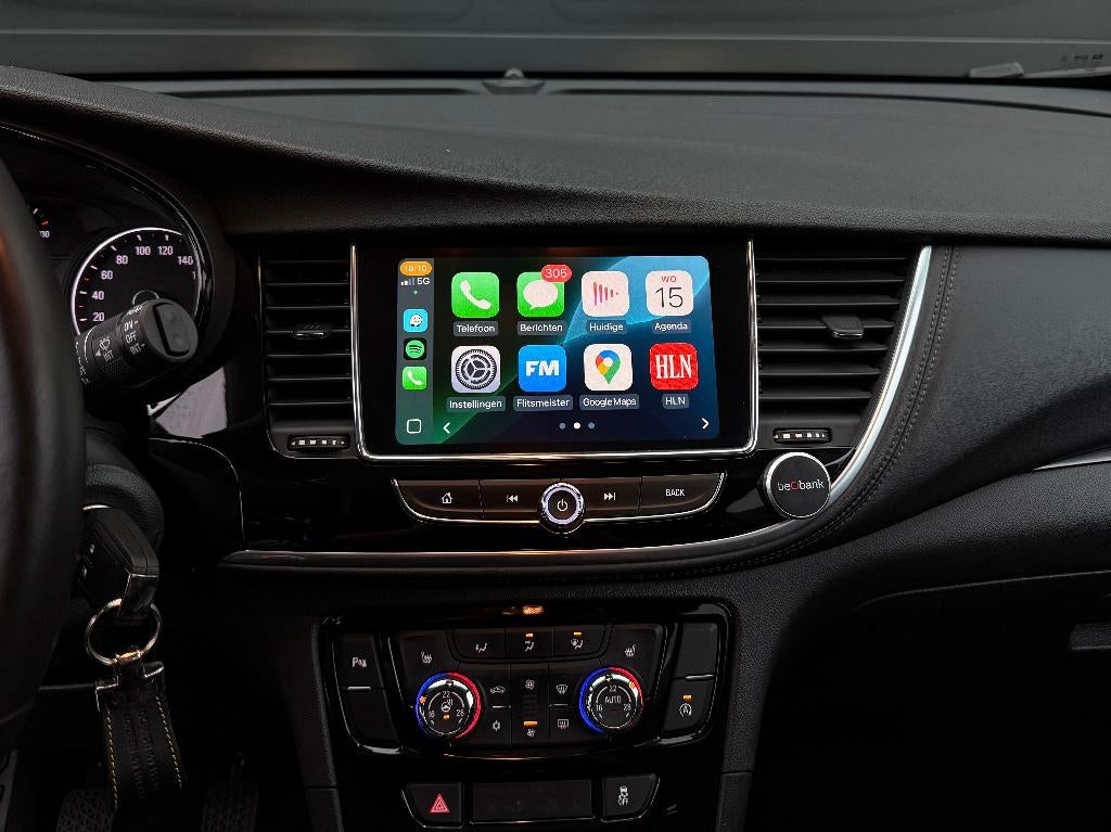 Opel Mokka X 1.4 Turbo •Leder •CarPlay •Historiek •Garantie, Auto's, Opel, 140 g/km, 4 cilinders, Leder, Bedrijf
