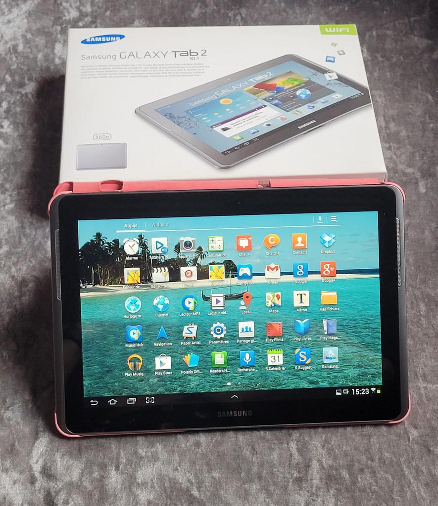Samsung Galaxy Tab 2 16 Go., Informatique & Logiciels, Android Tablettes, Connexion USB, 10 pouces, Enlèvement, Utilisé