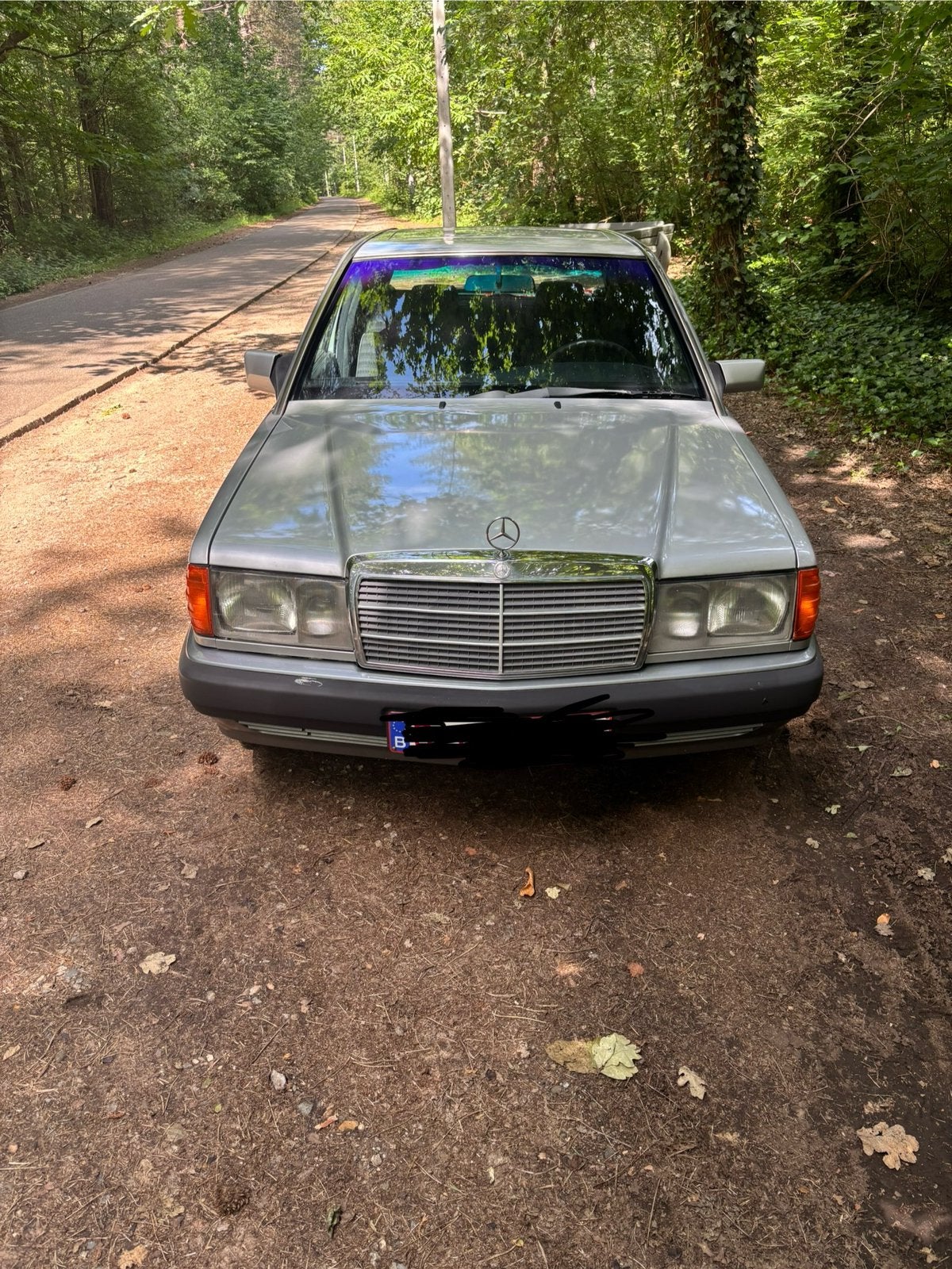 Mercedes 190d, Autos, Argent ou Gris, Achat, 2500 cm³, Boîte manuelle