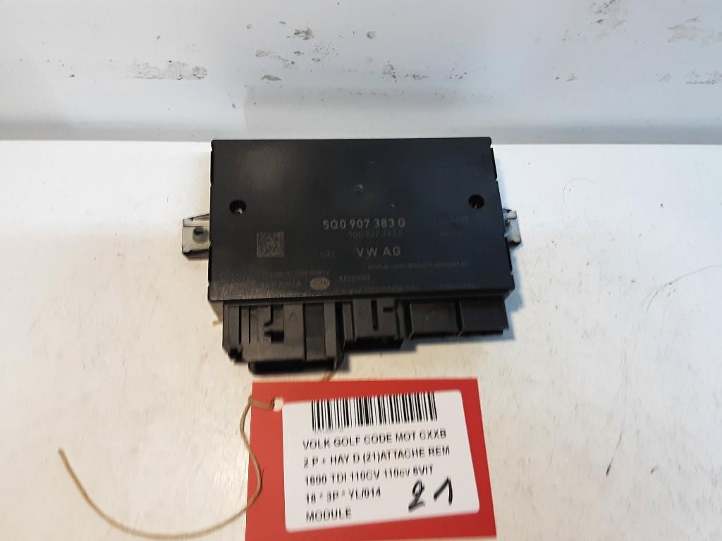 UNITE ELECTRONIQUE Volkswagen Golf VII (AUA) (5Q0907383G), Volkswagen, Mevr. I. Hauben, Utilisé, Rue de l'Espoir 34 34
4030  GRIVEGNÉE, BE