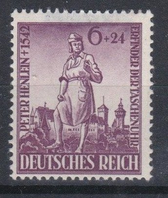 Empire allemand 1942 n 819 *, Timbres & Monnaies, Timbres | Europe | Allemagne, Envoi, Empire allemand