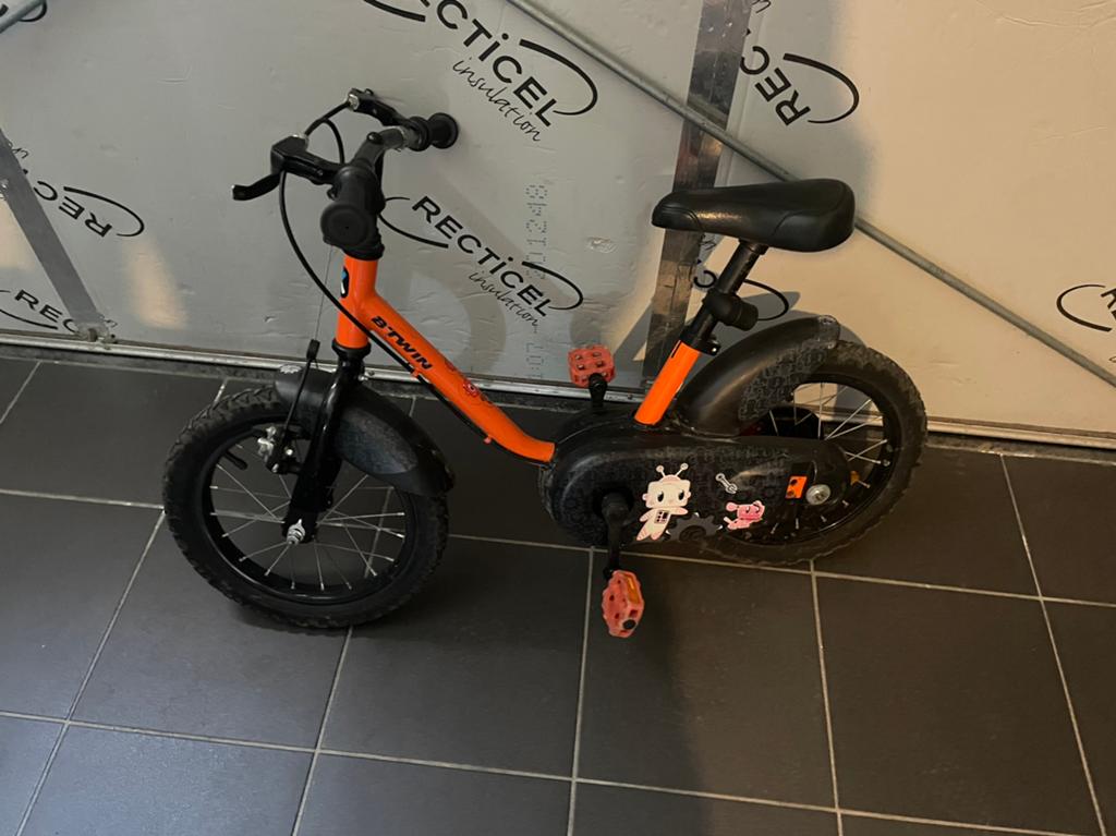 Fietsje zonder steunwieltjes 3 tot 5 jaar, Fietsen en Brommers, Ophalen, Zo goed als nieuw