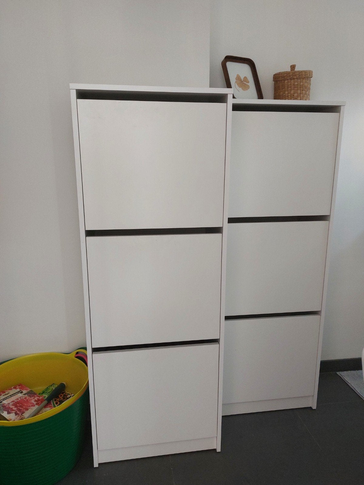 2 schoenenkasten Bissa Ikea, Ophalen