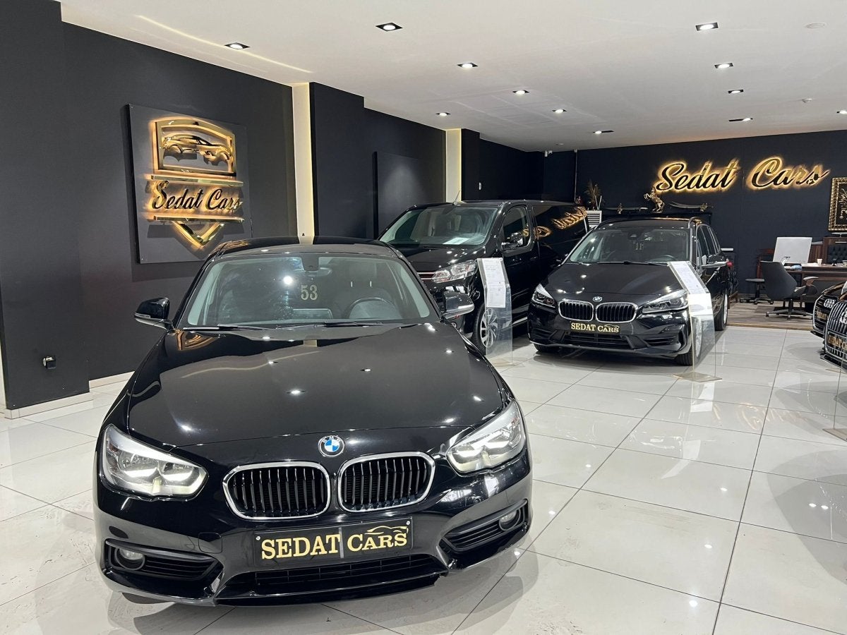 Bmw 116I, Auto's, BMW, 116 g/km, Gebruikt, 116 pk, Zwart