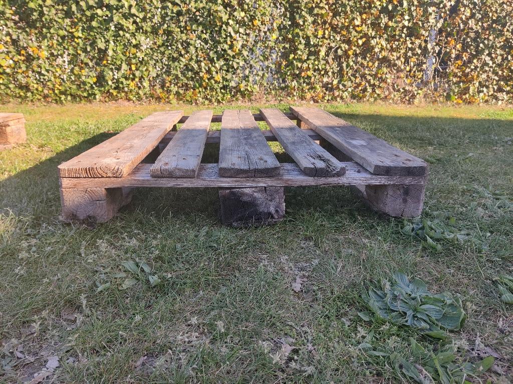 Houten pallet (X2), Ophalen, Gebruikt, Pallet