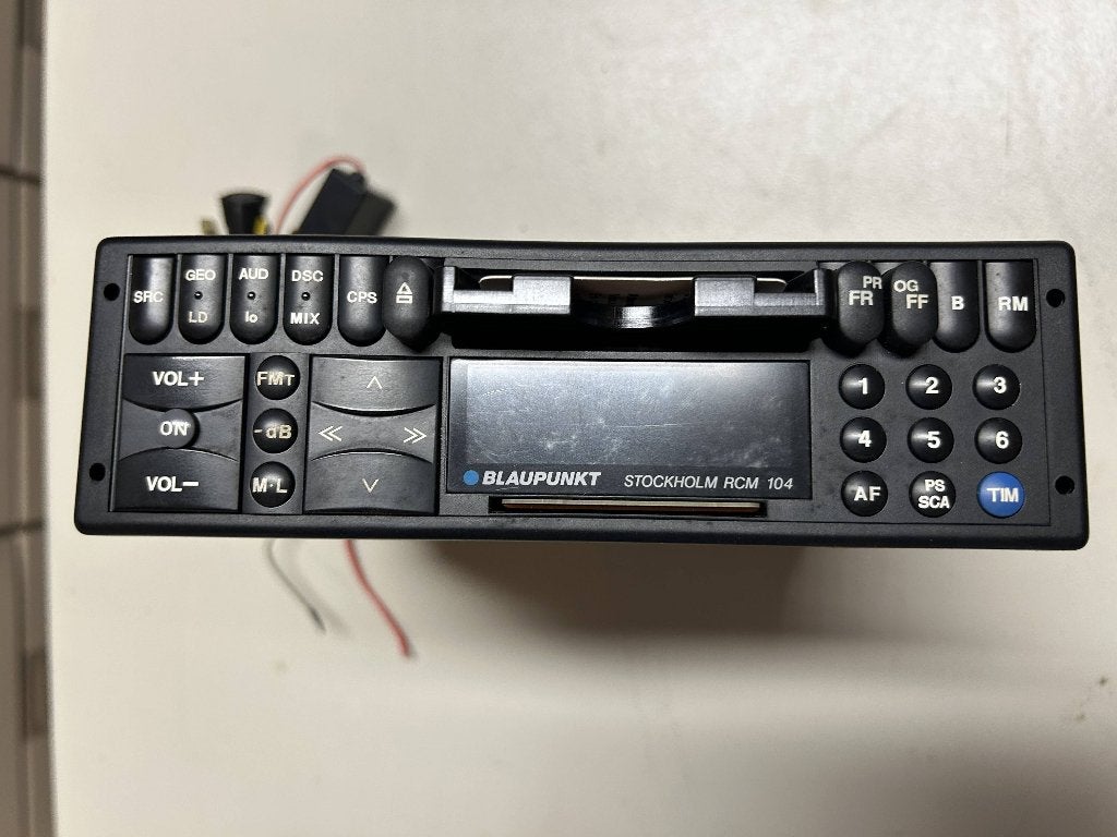 Autoradio Blaupunkt+changeur de CD, Enlèvement, Utilisé, Radio, Avec lecteur de CD