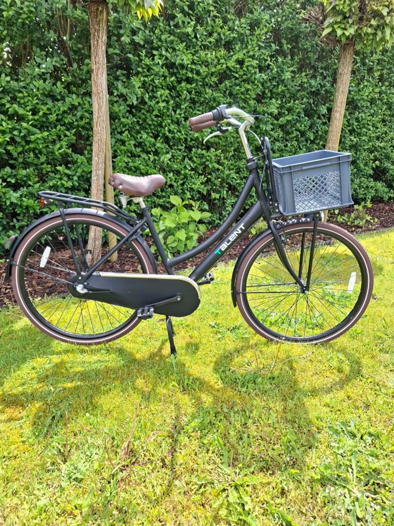Damesfiets 28 inch Talent met Fietsmand shimano 3versnelling, Fietsen en Brommers, Fietsen | Dames | Damesfietsen, Ophalen, Terugtraprem