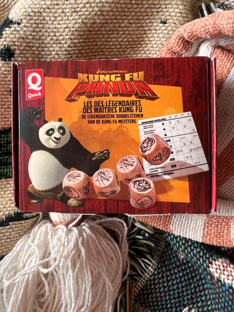 Kung fu panda spell, Ophalen, Nieuw