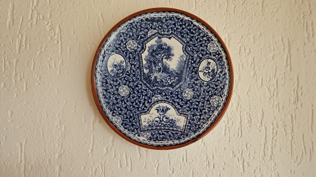 wandbord Villeroy en Boch 25 cm' van Flamand, Antiek en Kunst, Ophalen of Verzenden