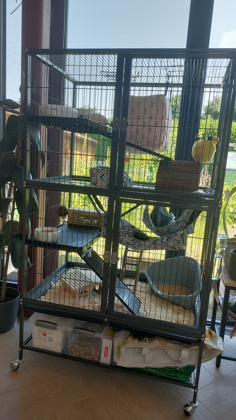 Ratten/frettenkooi, Animaux & Accessoires, Rongeurs & Lapins | Cages & Clapiers, 90 cm ou plus, Rat, 75 à 110 cm, Cage
